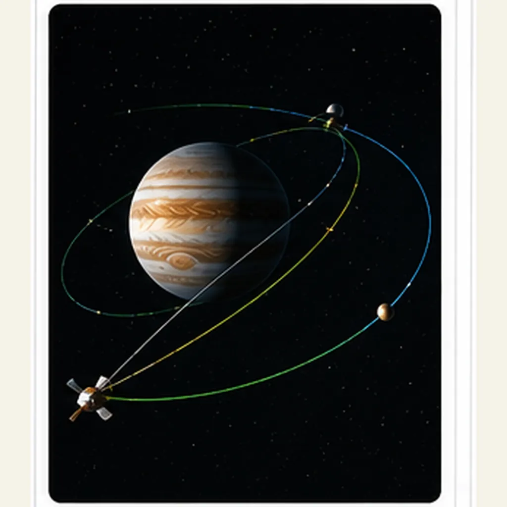 Illustration of scientists weigh a planet without scales for the question "How do scientists weigh a planet without scales?"