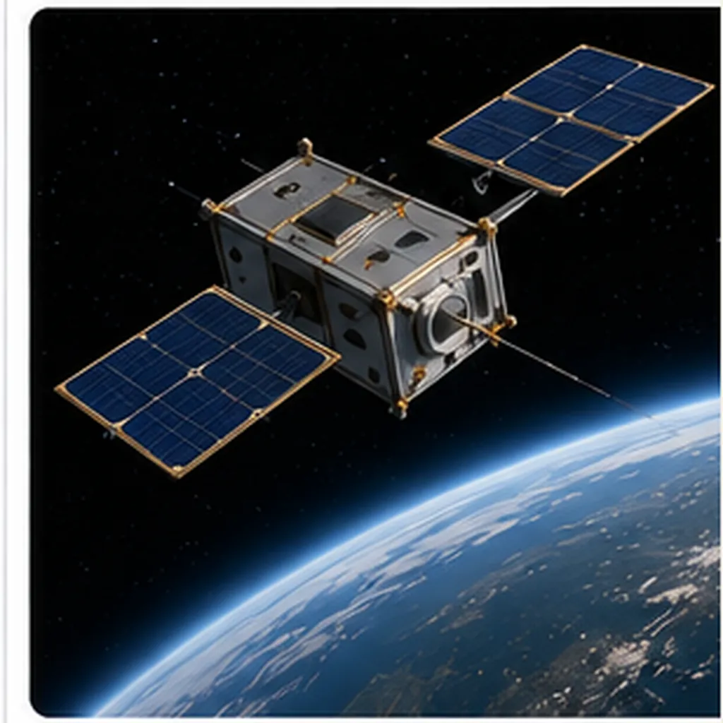Illustration of tiny satellites do real space science for the question "How can tiny satellites do real space science?"