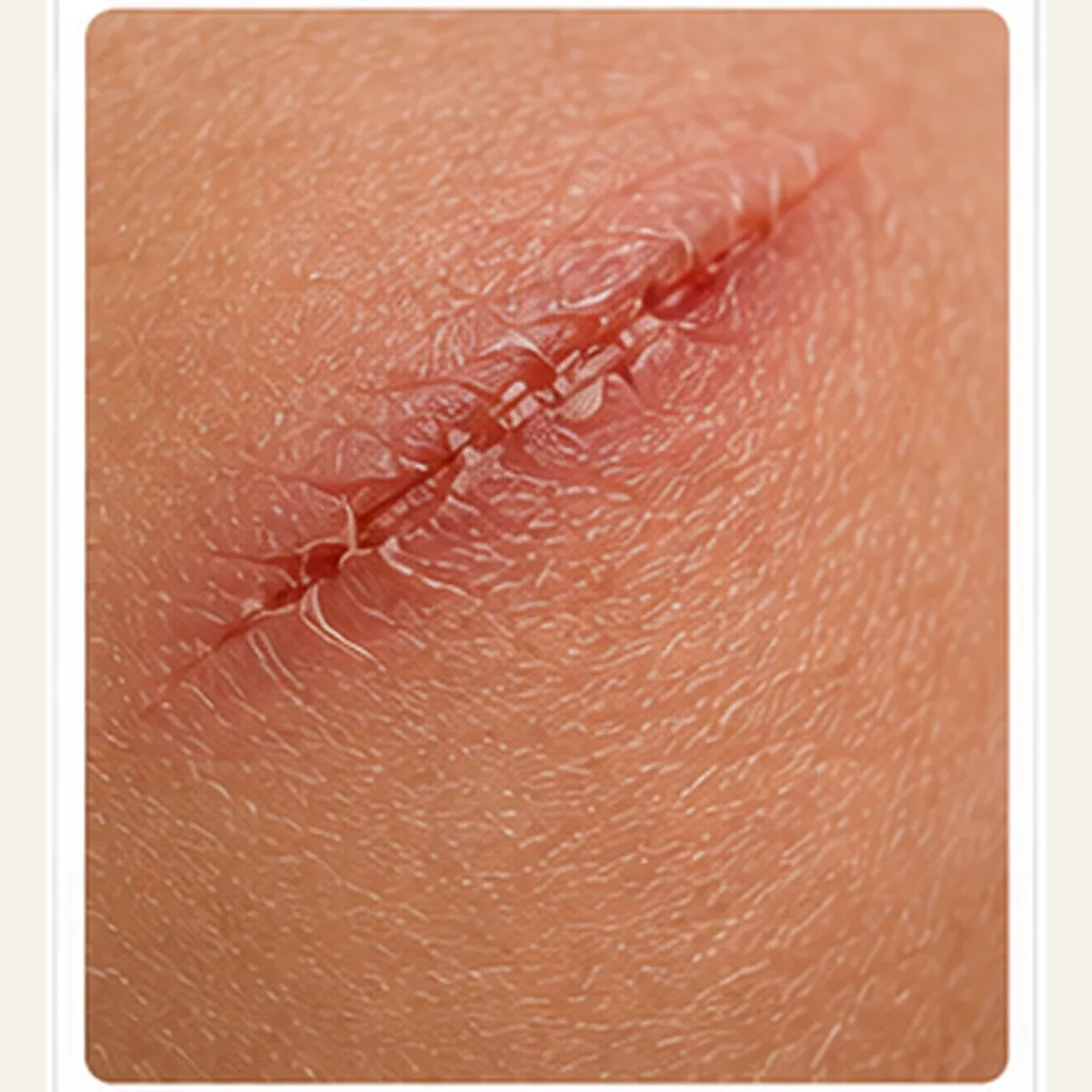 Illustration of cuts itch as they heal for the question "Why do cuts itch as they heal?"