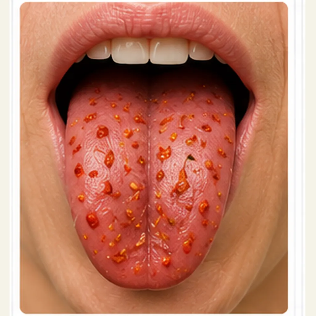 Illustration of your tongue feel spicy food for the question "How does your tongue feel spicy food?"