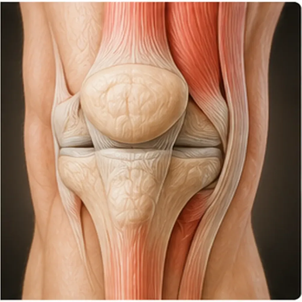 Illustration of knees have kneecaps for the question "Why do knees have kneecaps?"