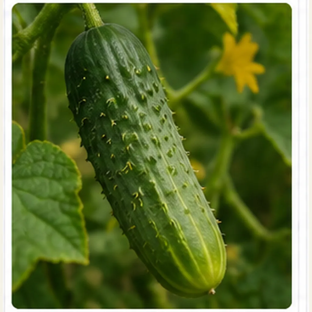 Illustration of cucumbers have bumps for the question "Why do cucumbers have bumps?"
