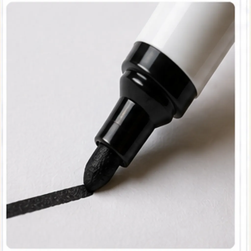 Illustration of a marker pen keep ink flowing for the question "How does a marker pen keep ink flowing?"
