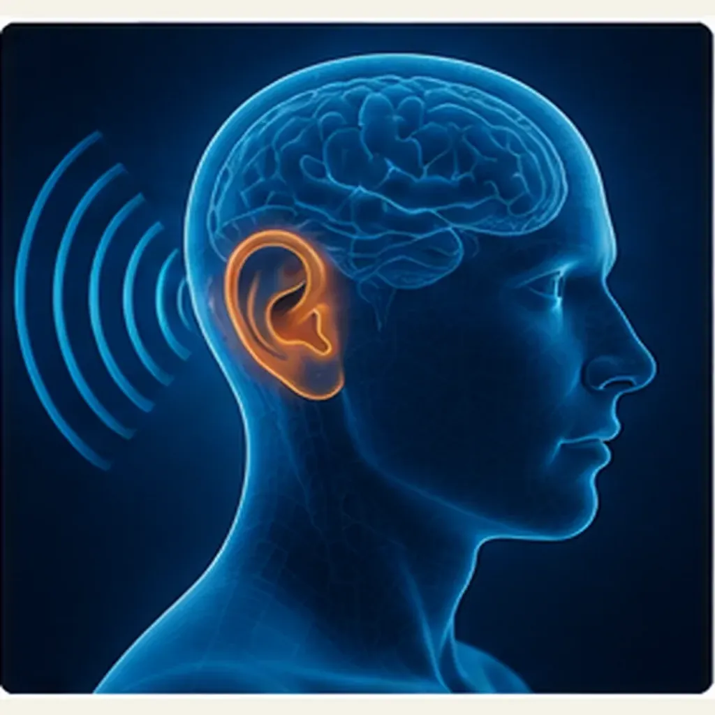 Illustration of your brain know a sound is behind you for the question "How does your brain know a sound is behind you?"