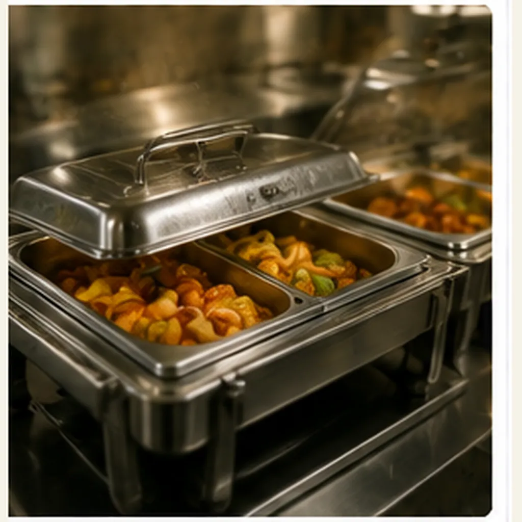 Illustration of restaurants keep hot food hot before serving for the question "How do restaurants keep hot food hot before serving?"