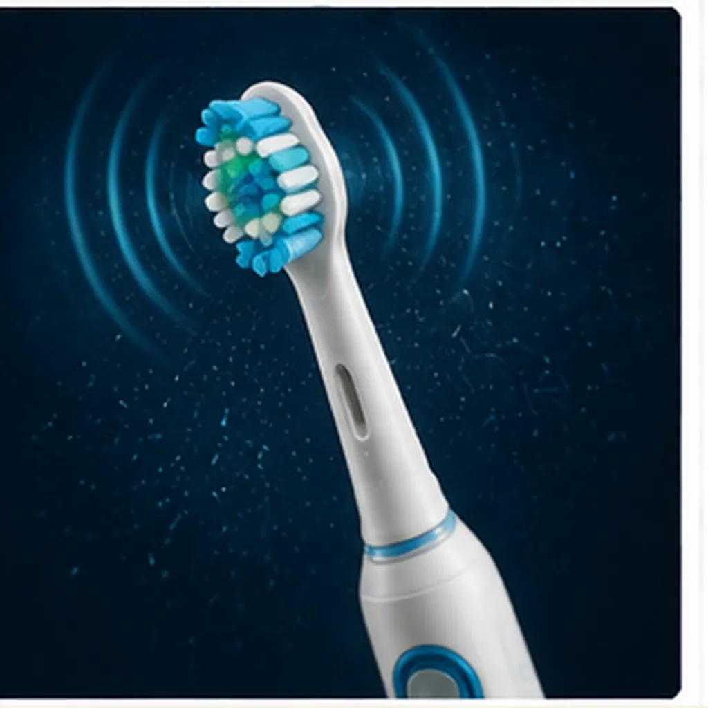 Illustration of an electric toothbrush vibrate so fast for the question "How does an electric toothbrush vibrate so fast?"