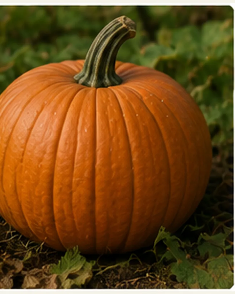 Illustration of pumpkins have thick skins for the question "Why do pumpkins have thick skins?"