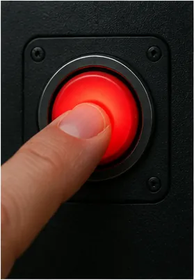 Illustration of people like pressing buttons for the question "Why do people like pressing buttons?"