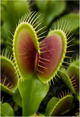 Illustration of a venus flytrap count touches for the question "Why does a Venus flytrap count touches?"