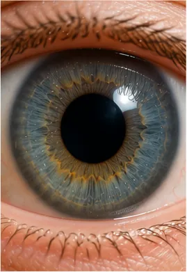 Illustration of pupils black when they are really holes for the question "Why are pupils black when they are really holes?"