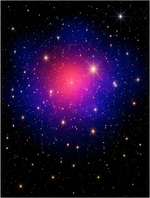 Illustration of astronomers map something they cannot see for the question "How do astronomers map something they cannot see?"