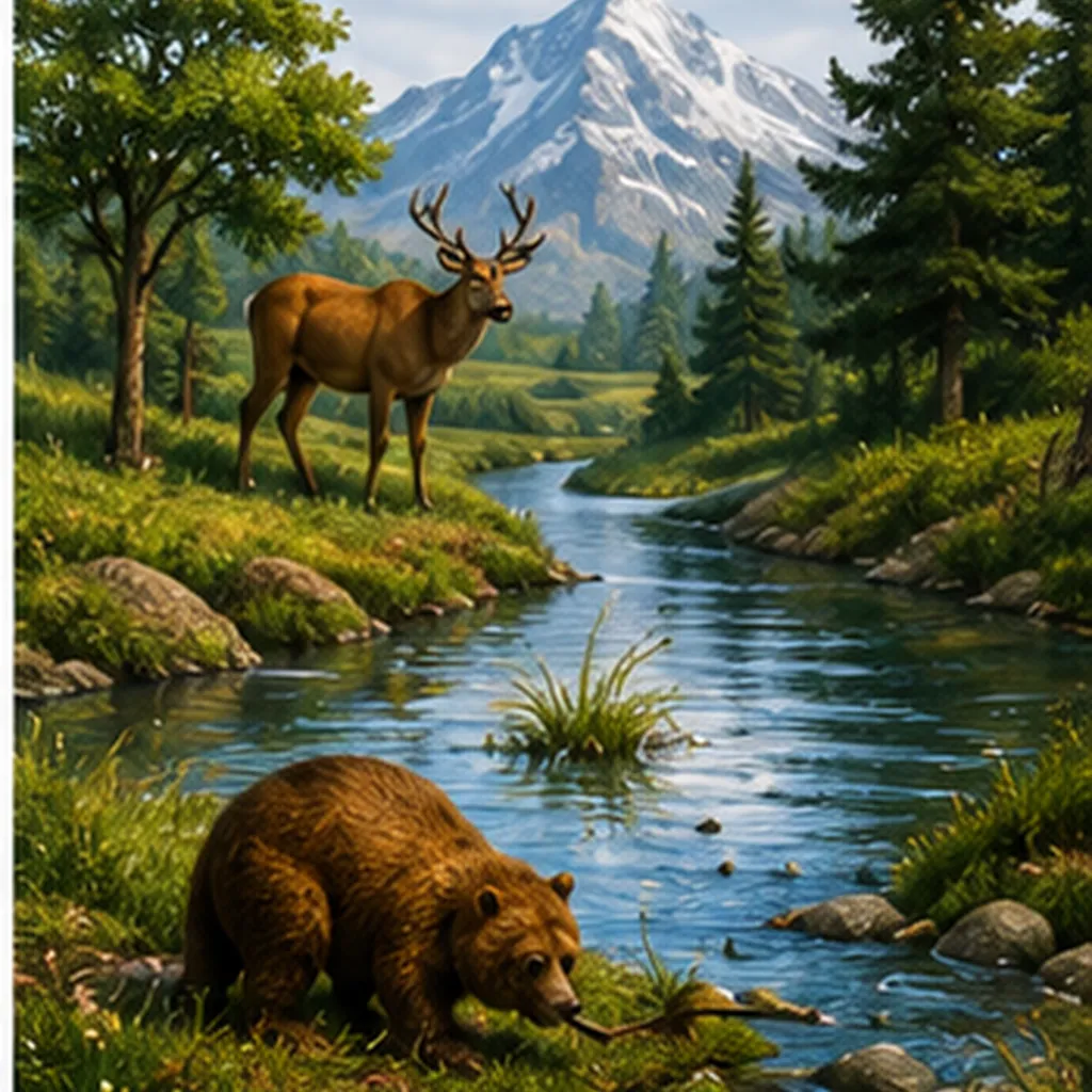 Illustration of a habitat for the question "What is a habitat?"