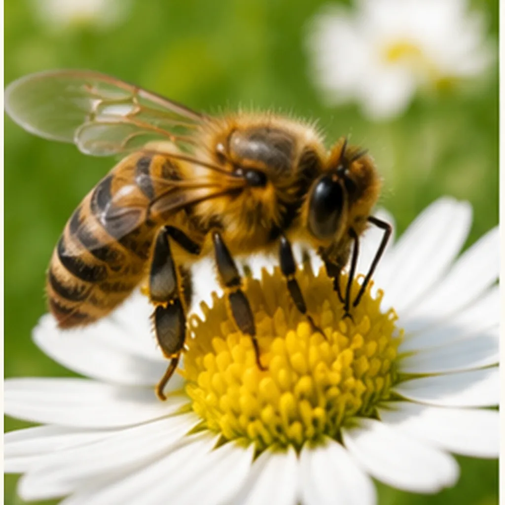 Illustration of bees make honey for the question "Why do bees make honey?"