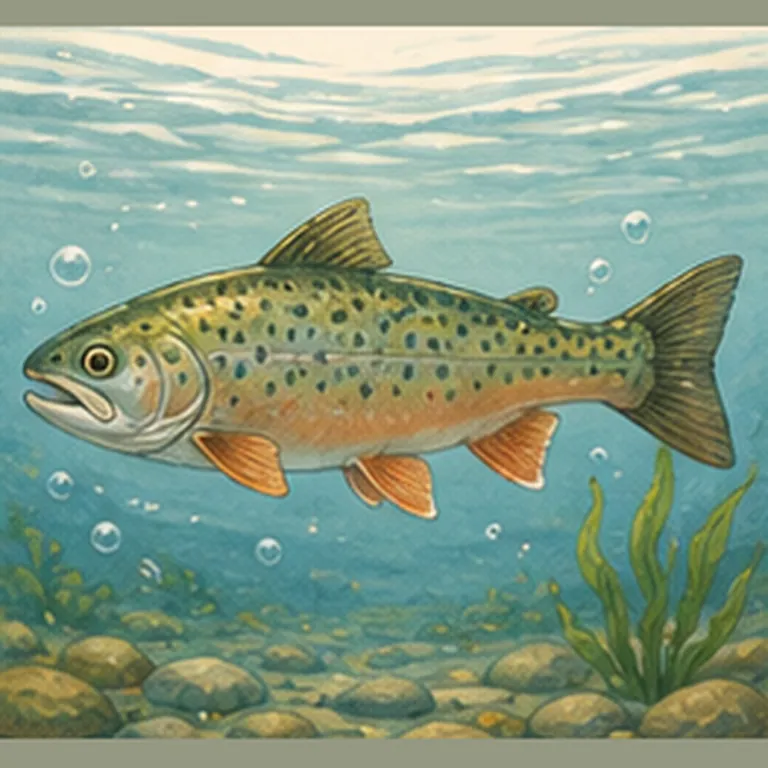 Illustration of fish swim for the question "How do fish swim?"