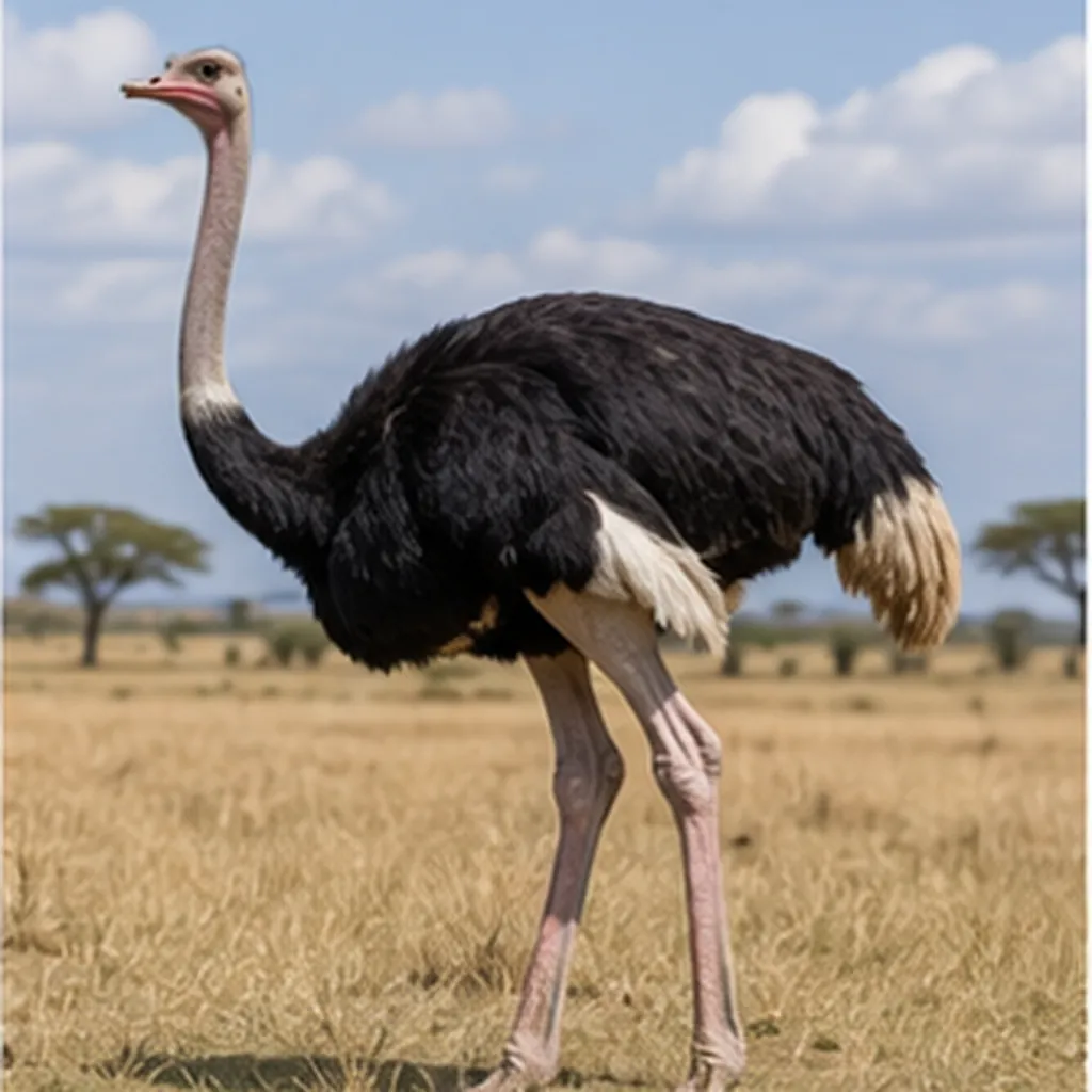 Illustration of can't ostriches fly even though they have wings for the question "Why can't ostriches fly even though they have wings?"