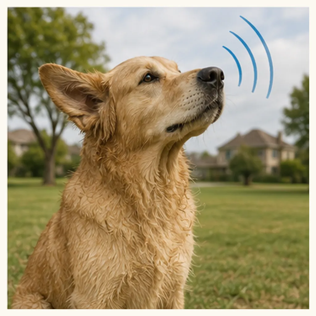 Illustration of dogs hear so well for the question "How do dogs hear so well?"