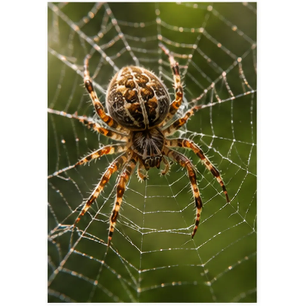 Illustration of spiders make silk stronger than it looks for the question "How do spiders make silk stronger than it looks?"