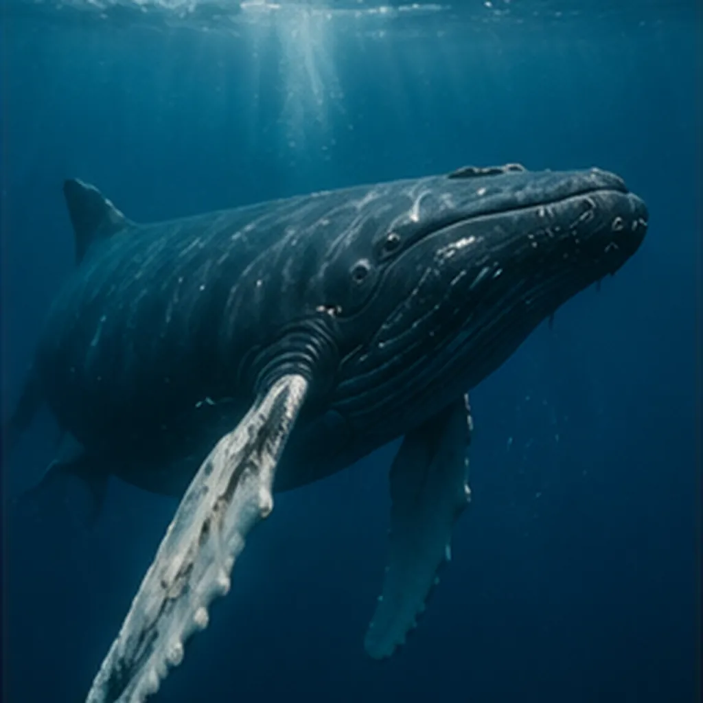 Illustration of whales stay warm in cold oceans for the question "How do whales stay warm in cold oceans?"