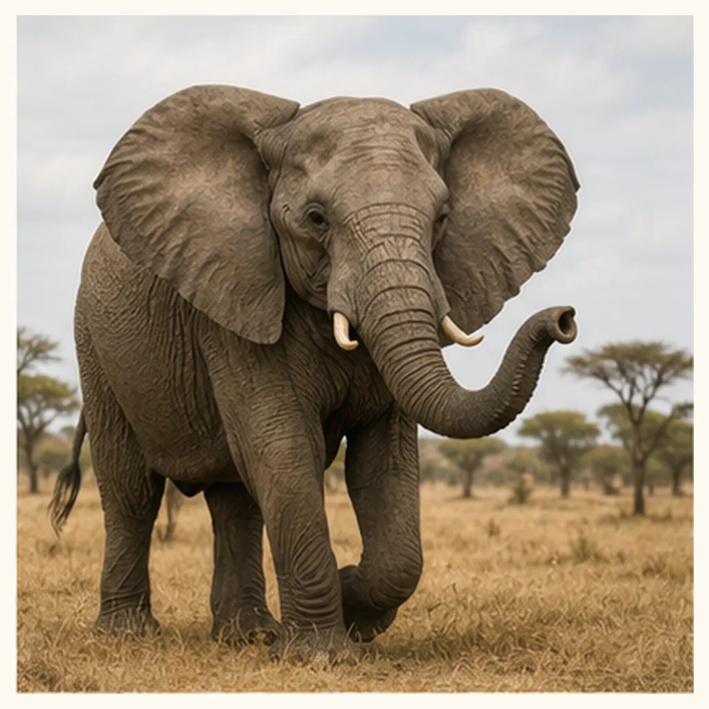 Illustration of elephants have big ears for the question "Why do elephants have big ears?"