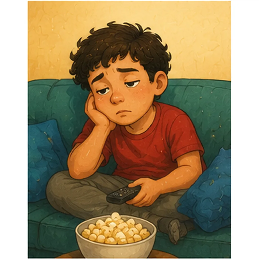 Illustration of we get bored for the question "Why do we get bored?"