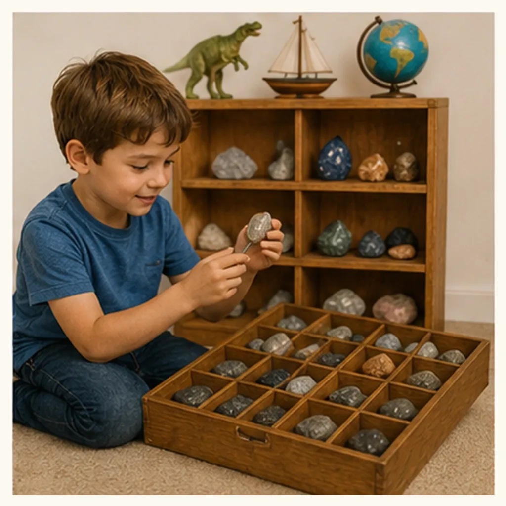 Illustration of people collect things for the question "Why do people collect things?"