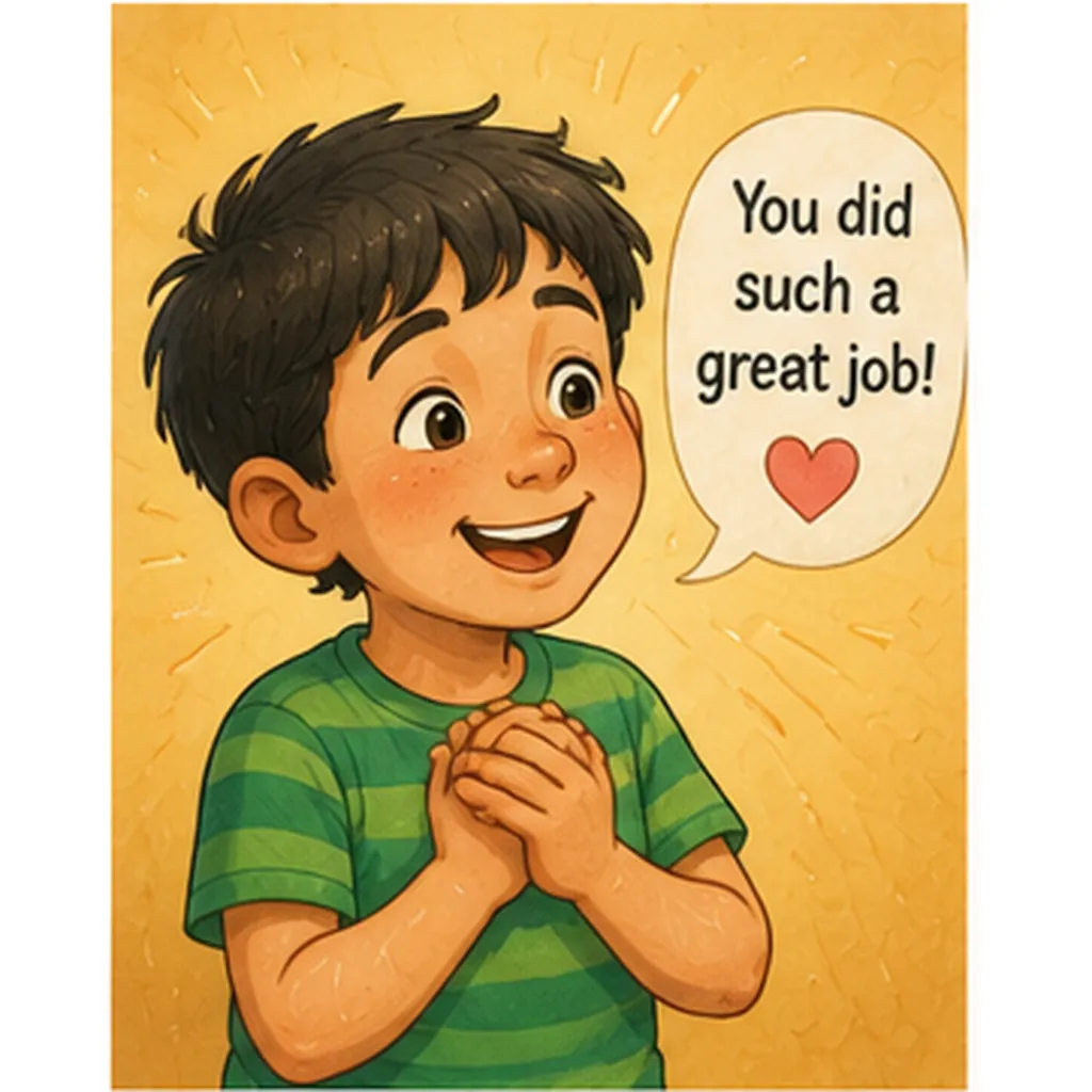 Illustration of compliments feel good for the question "Why do compliments feel good?"