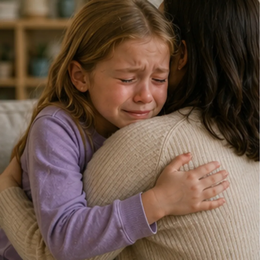 Illustration of people feel calm after a good cry for the question "Why do people feel calm after a good cry?"