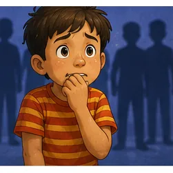 Illustration of people feel nervous for the question "Why do people feel nervous?"