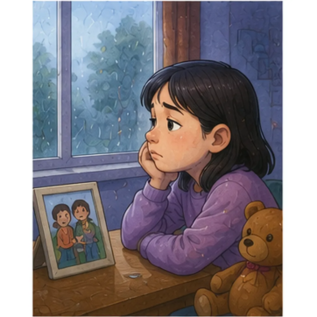 Illustration of people miss home for the question "Why do people miss home?"
