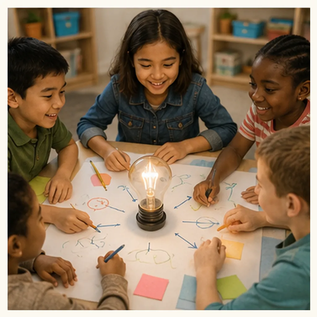 Illustration of ideas spread for the question "How do ideas spread?"