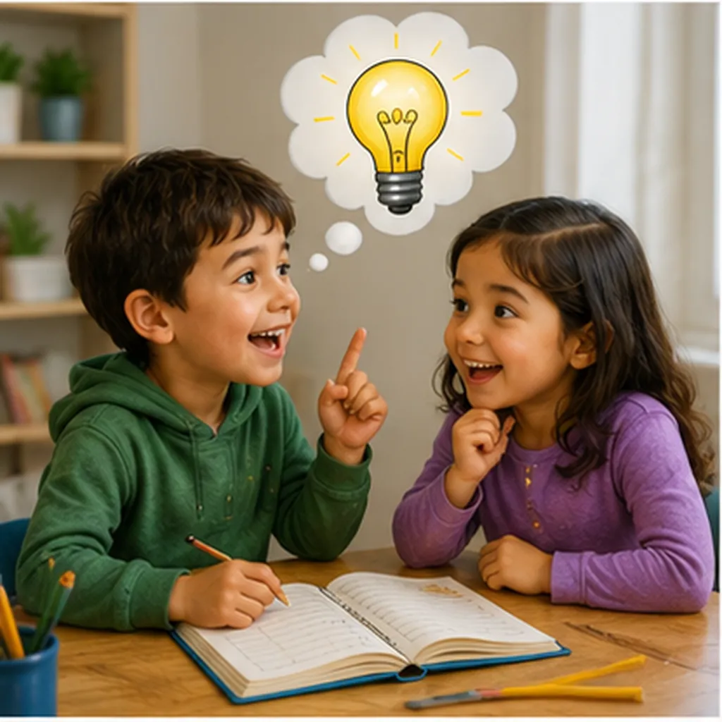 Illustration of people share ideas for the question "Why do people share ideas?"