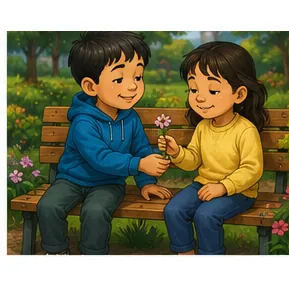 Illustration of kindness for the question "What is kindness?"