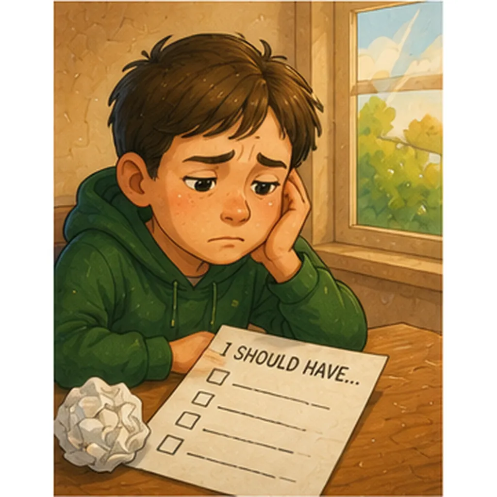 Illustration of people regret choices for the question "Why do people regret choices?"