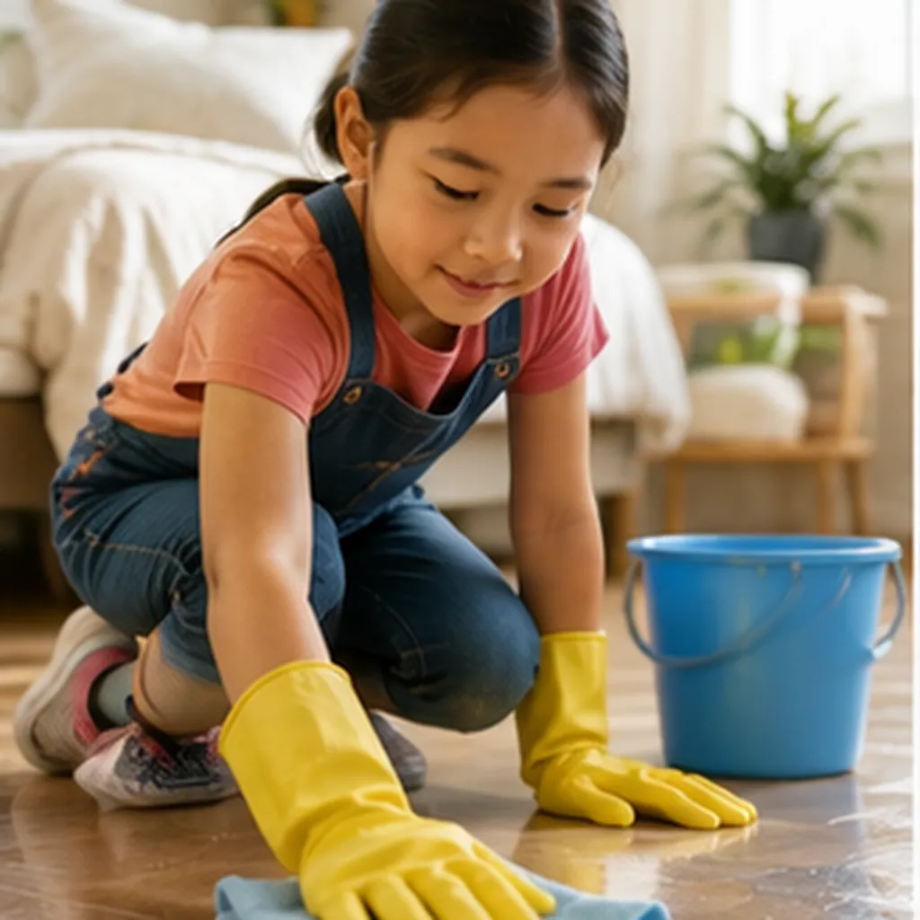 Illustration of we have chores for the question "Why do we have chores?"