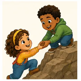 Illustration of people trust each other for the question "Why do people trust each other?"