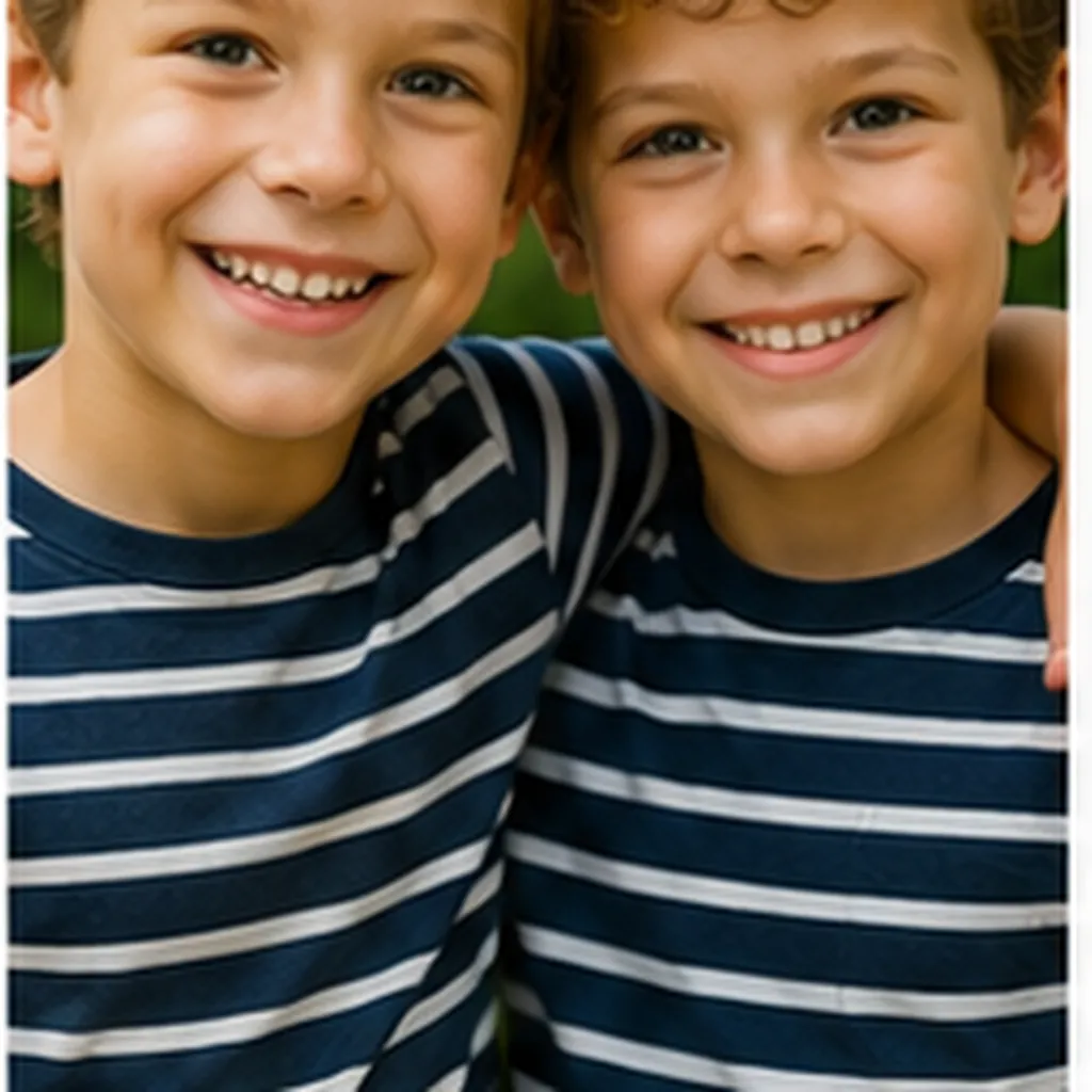 Illustration of identical twins look almost exactly the same for the question "Why do identical twins look almost exactly the same?"