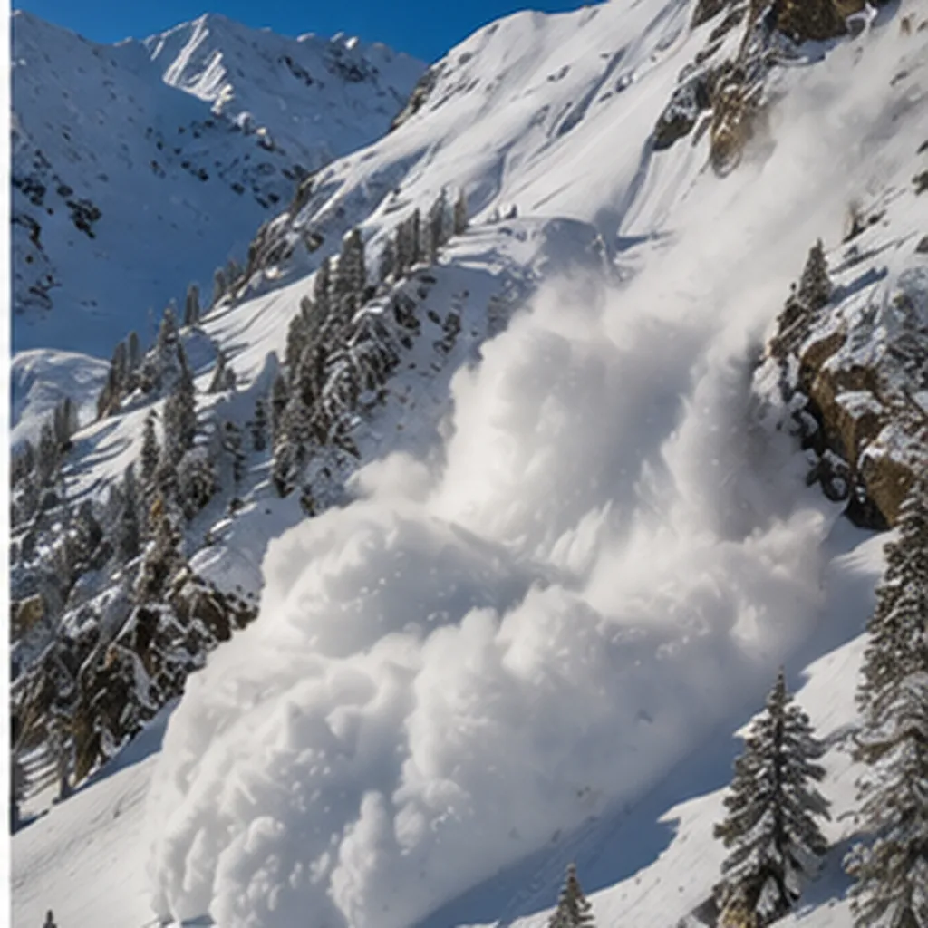 Illustration of a small disturbance trigger a huge avalanche for the question "How can a small disturbance trigger a huge avalanche?"