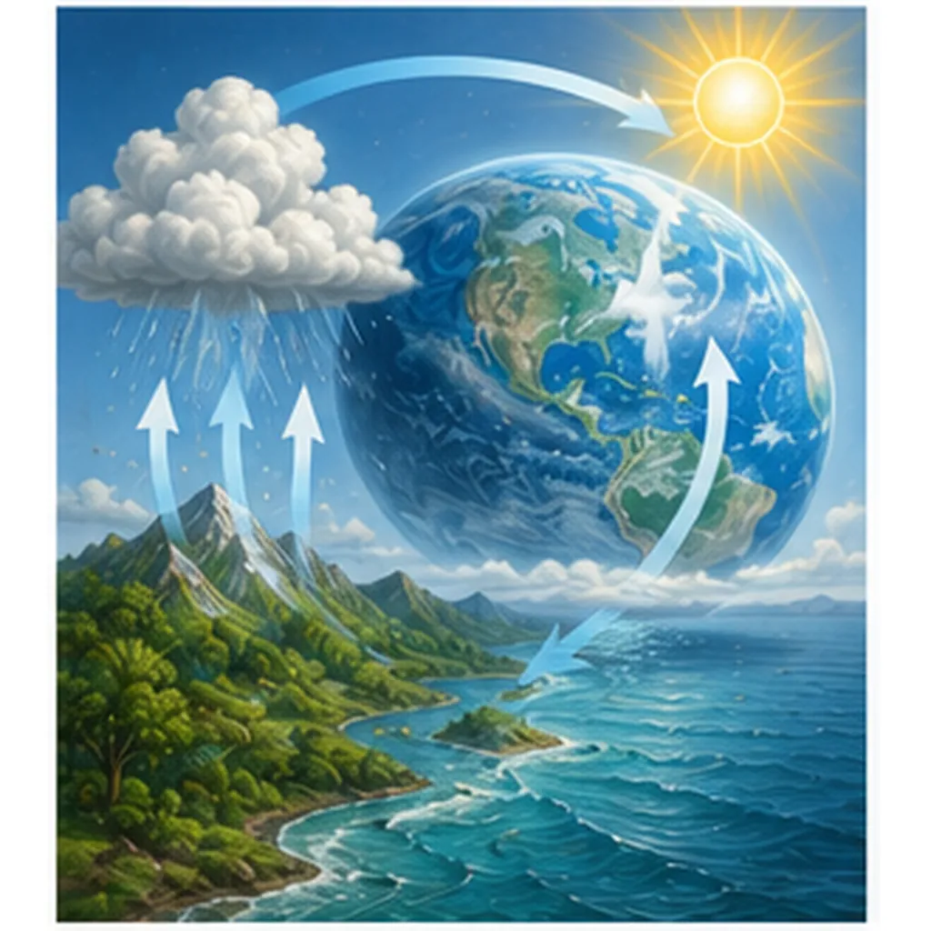 Illustration of our planet have so much water for the question "Why does our planet have so much water?"