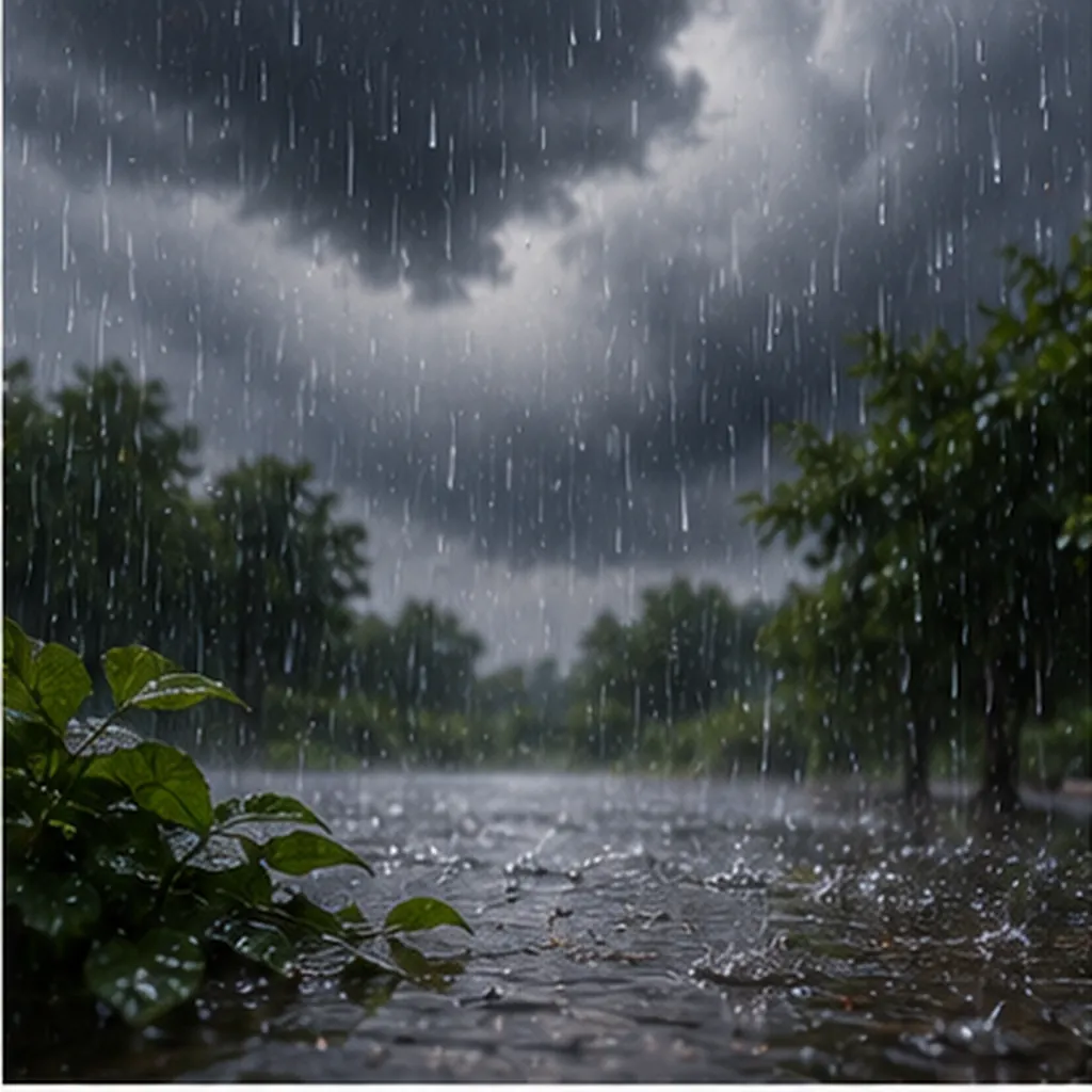 Illustration of it rain for the question "Why does it rain?"