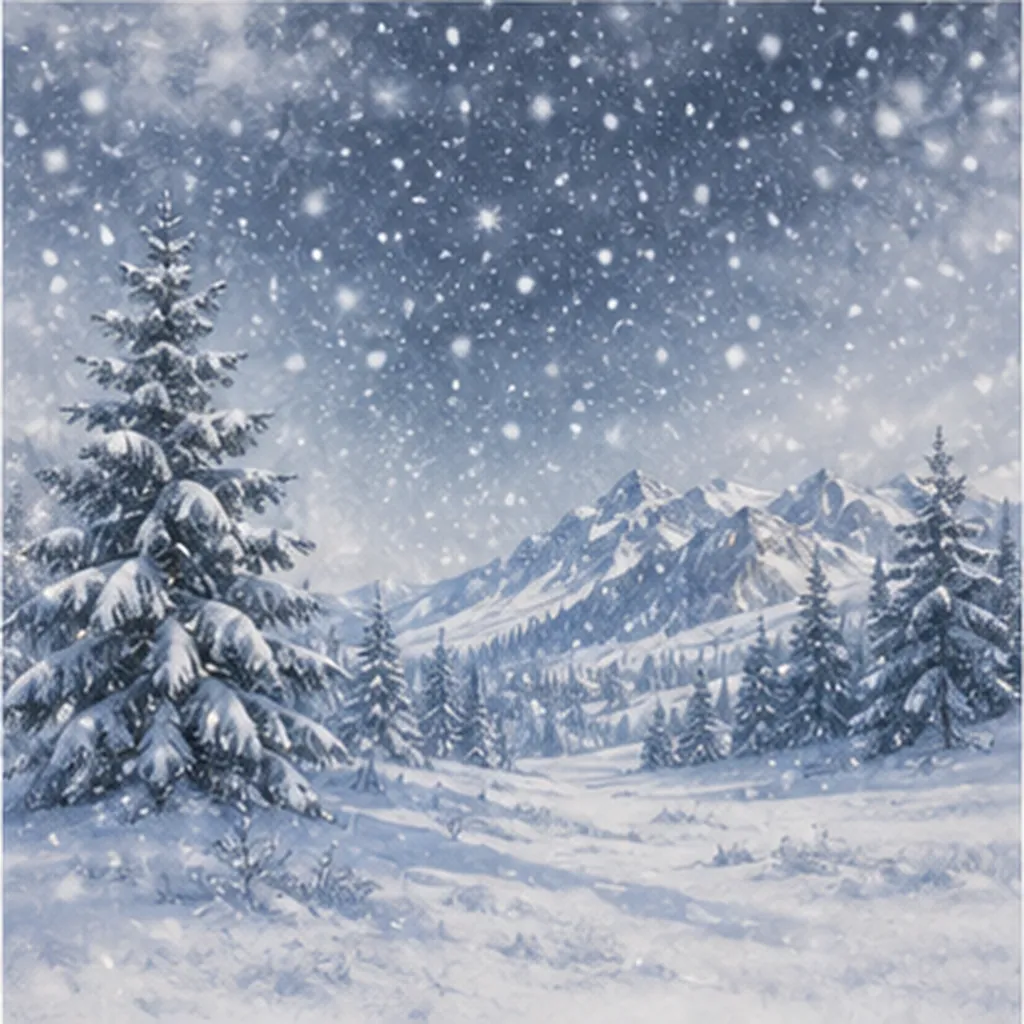 Illustration of snow form for the question "How does snow form?"