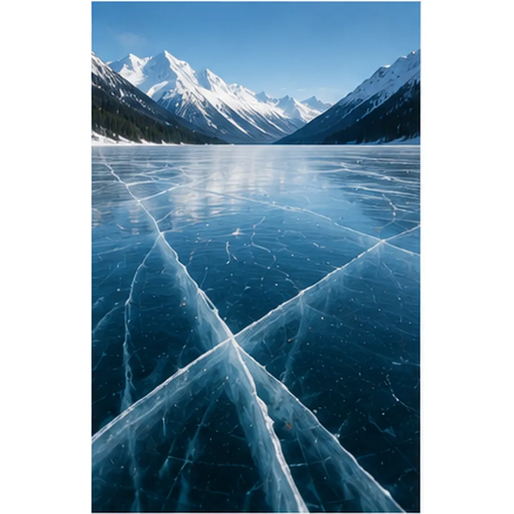 Illustration of ice make cracking sounds for the question "Why does ice make cracking sounds?"