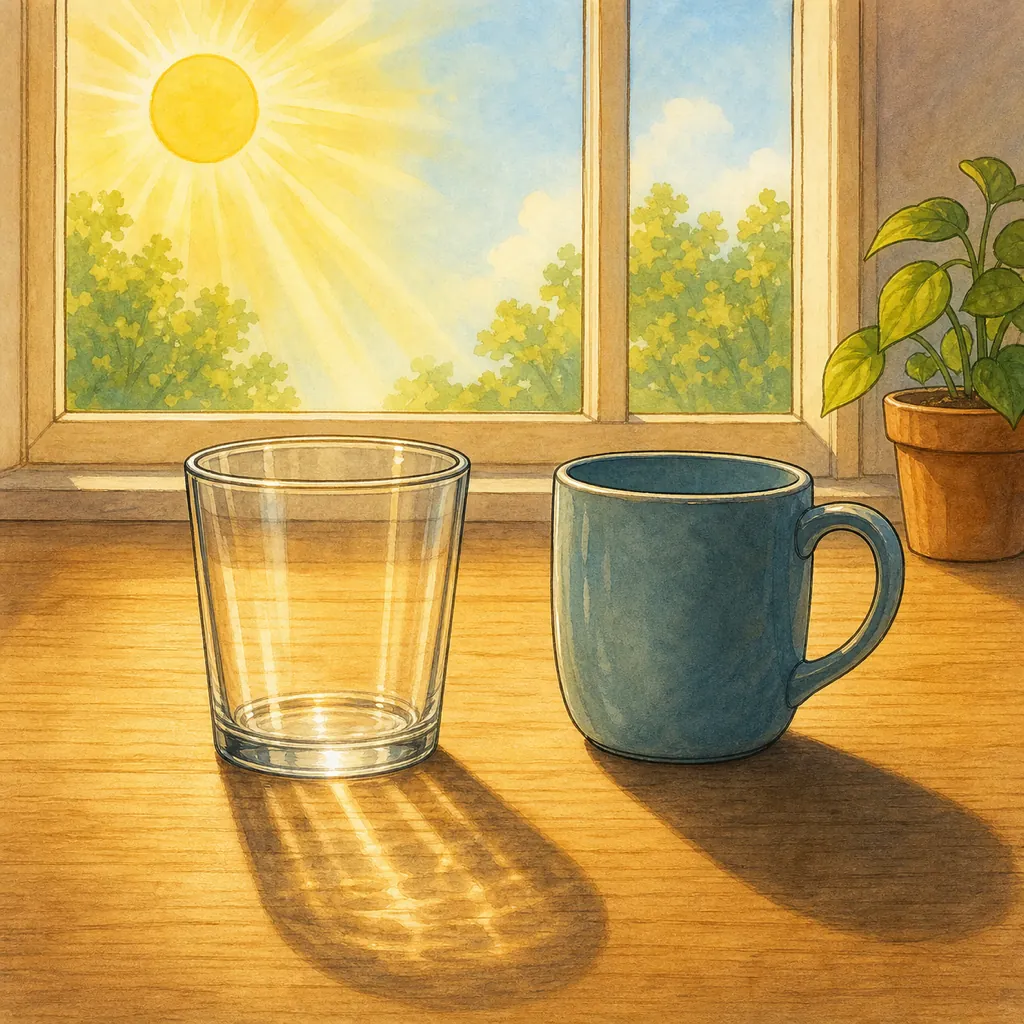 Illustration of makes something transparent for the question "What makes something transparent?"