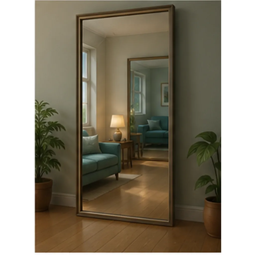 Illustration of mirrors seem to make another room for the question "Why do mirrors seem to make another room?"
