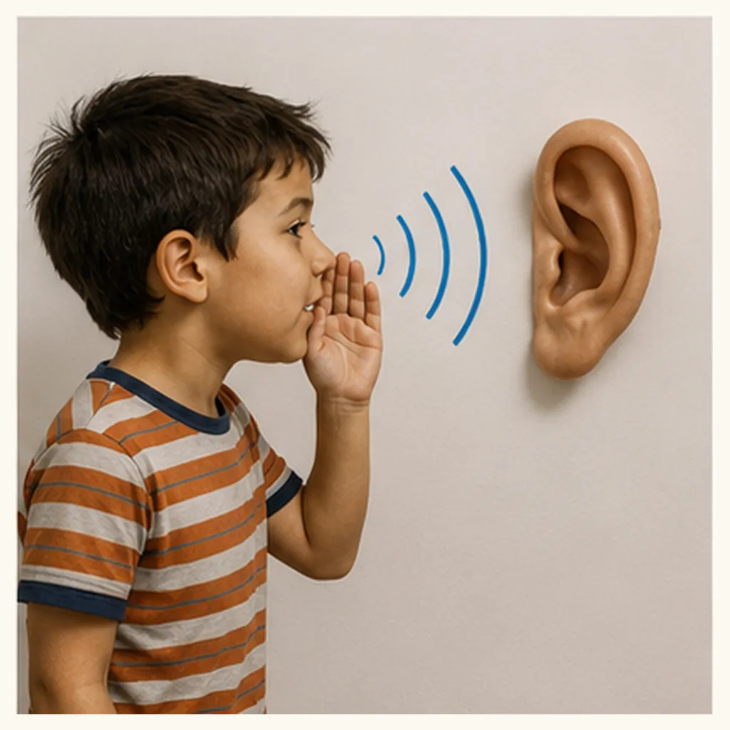 Illustration of sound for the question "What is sound?"