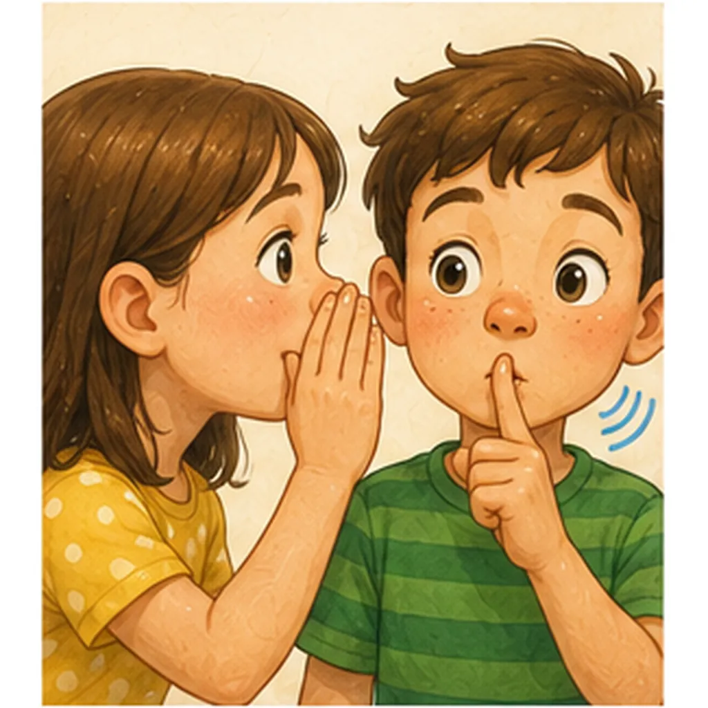 Illustration of whispers sound soft for the question "Why do whispers sound soft?"