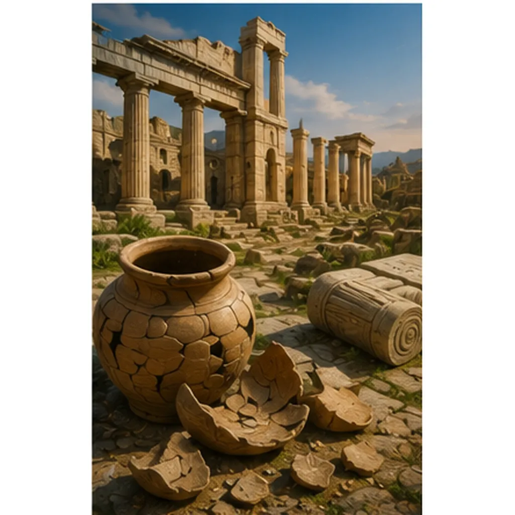 Illustration of ancient mistakes teach modern people for the question "How do ancient mistakes teach modern people?"