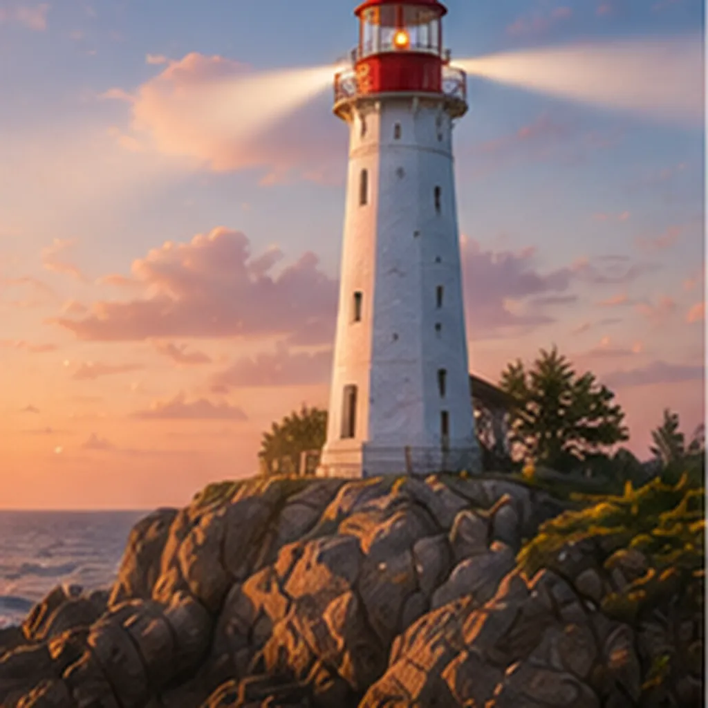 Illustration of people first build lighthouses for the question "Why did people first build lighthouses?"