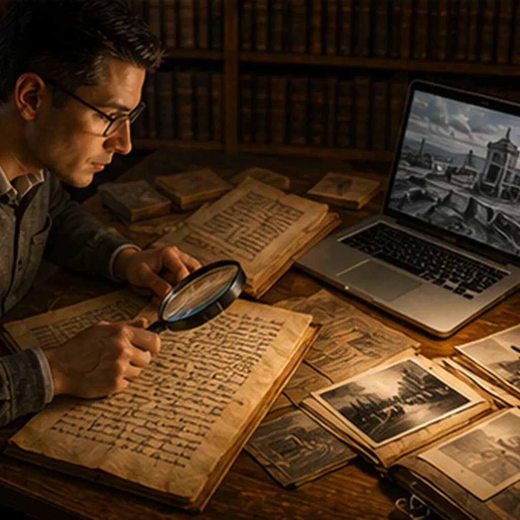 Illustration of historians know which stories to trust for the question "How do historians know which stories to trust?"