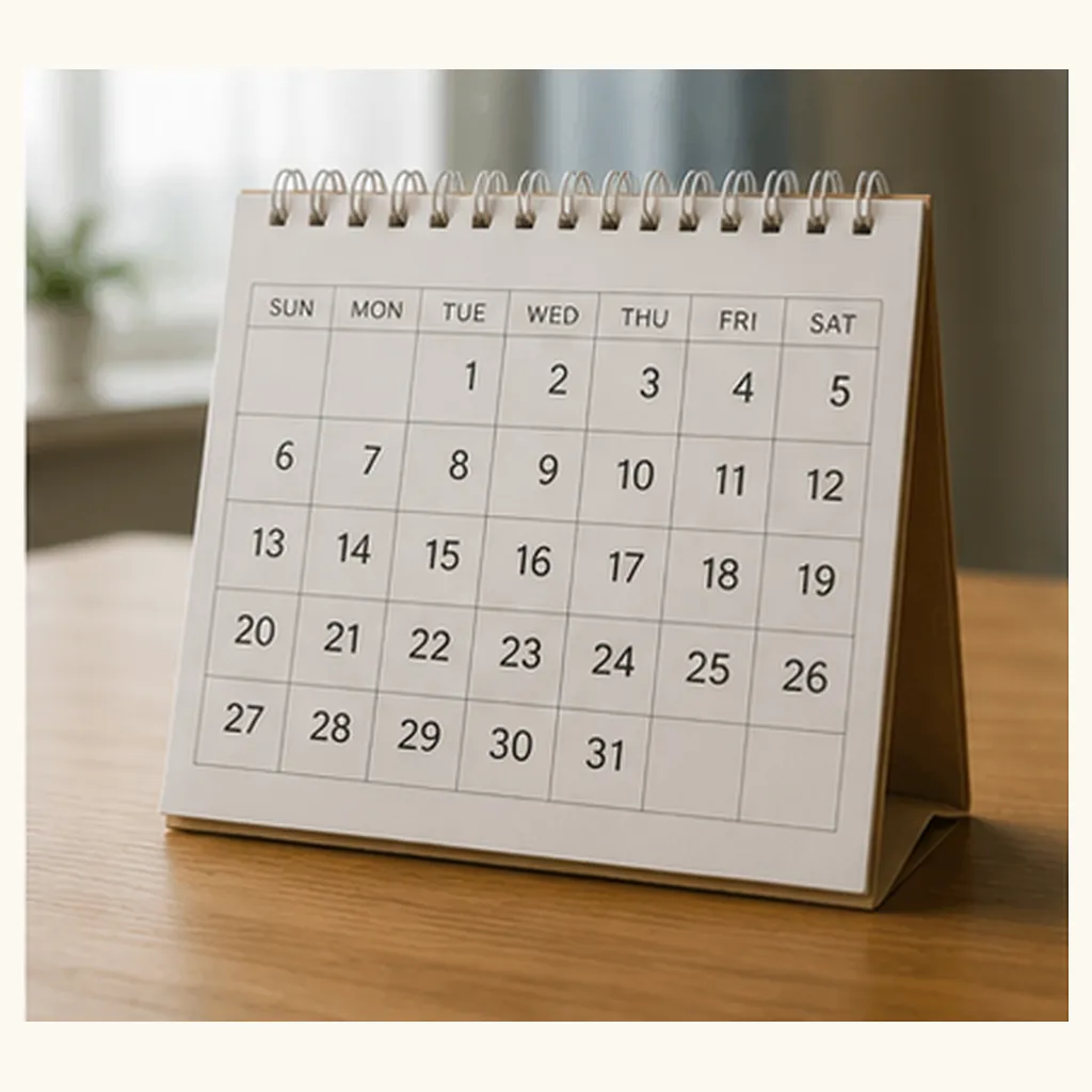 Illustration of we have calendars for the question "Why do we have calendars?"