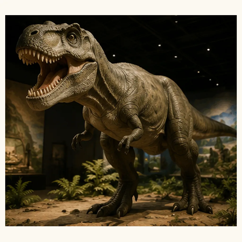 Illustration of dinosaurs disappear for the question "Why did dinosaurs disappear?"
